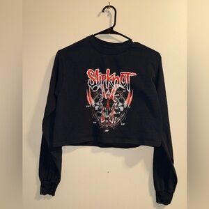 Slipknot Crop Tour Long Sleeve T-Shirt - Small